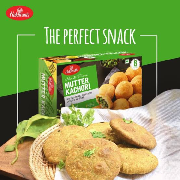 Haldiram Mutter Kachori (Frozen) - 420 Gm.