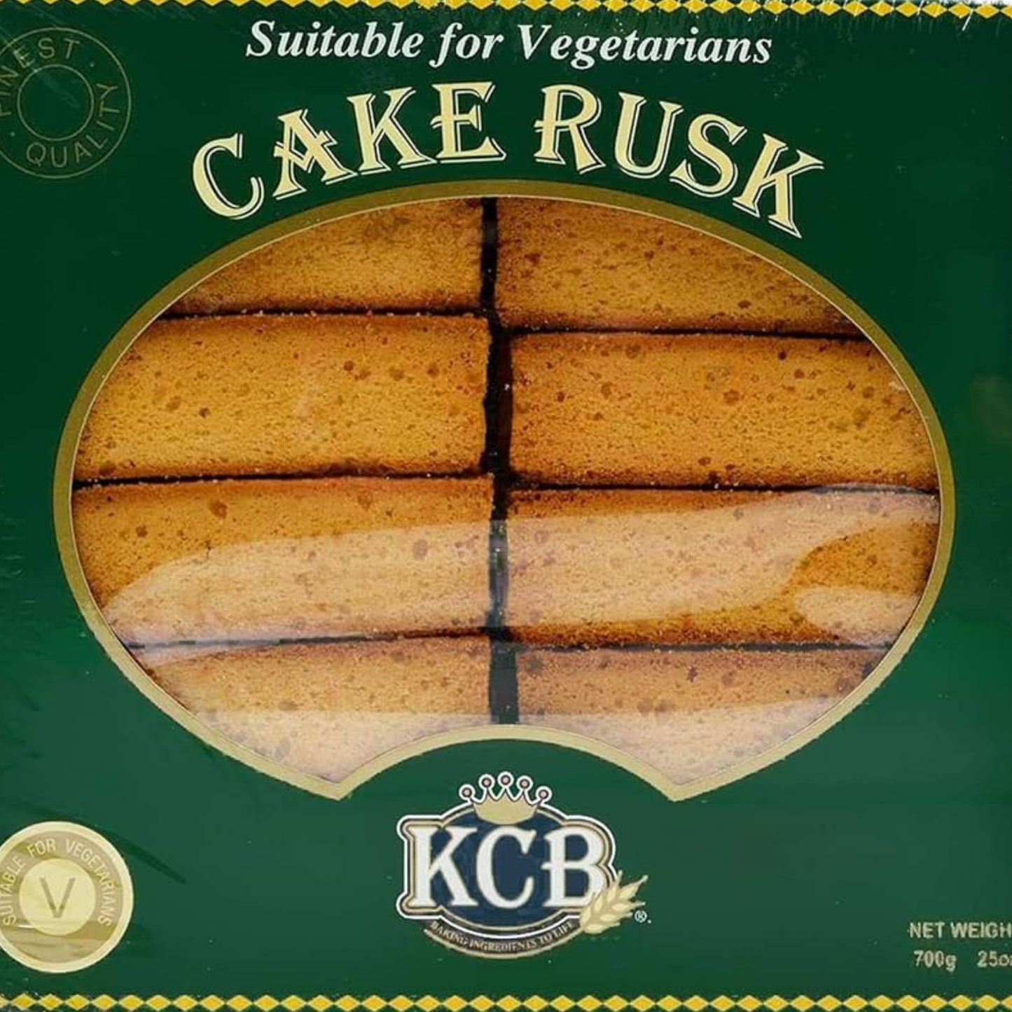 KCB Cake Rusk Vegetarian 20 Oz.