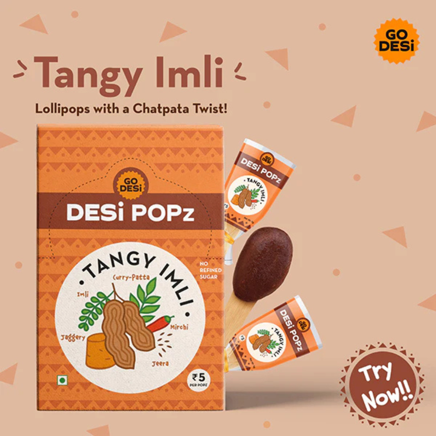 Desi Popz Tangy Imli- 1 Pc