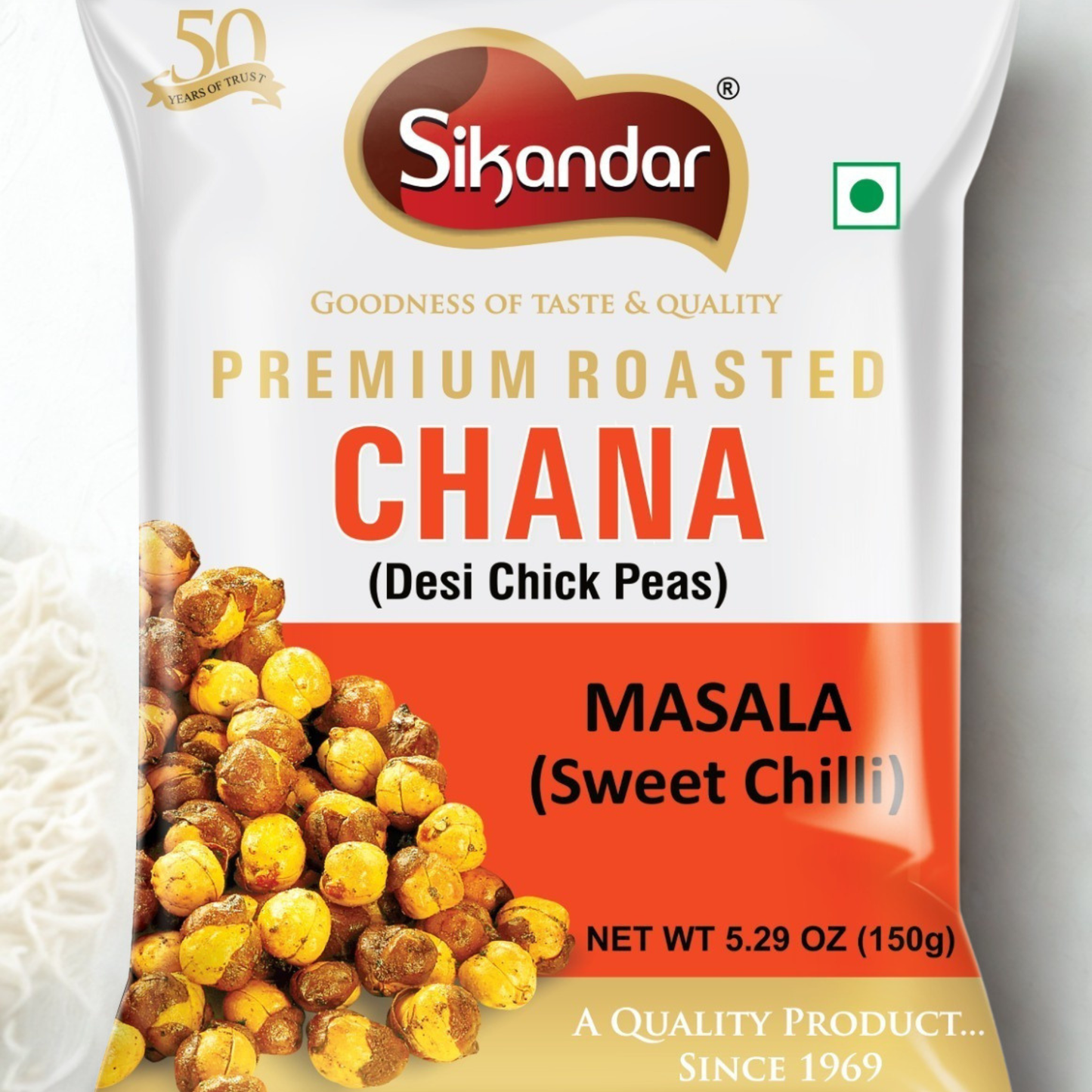 Sikander Chana Sweet Chilli 150 Gm.