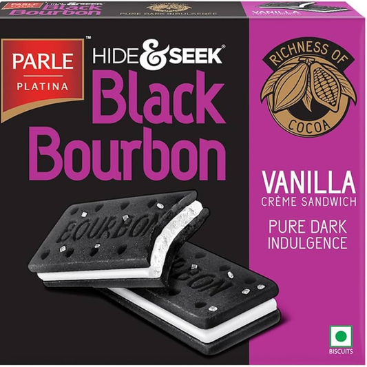 Parle Vanilla Black Bourbon 300 Gm.
