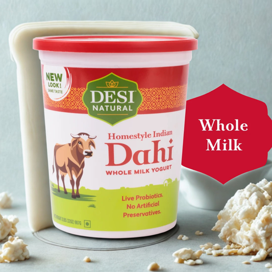 Natural Desi Dahi Whole Milk - 2 Lb.
