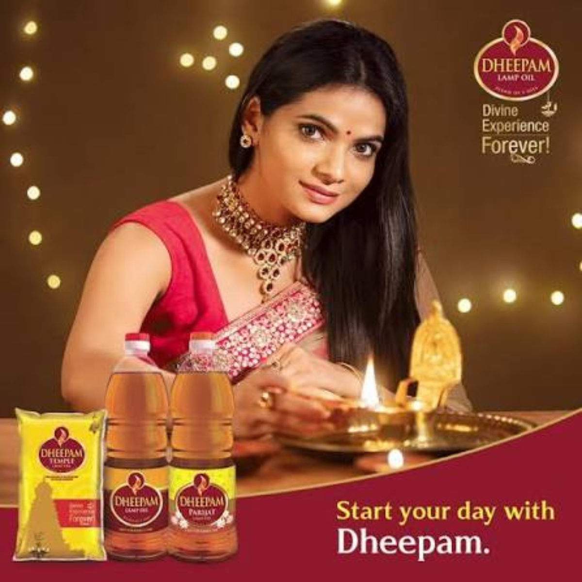 Dheepam Parijat Lamp Oil