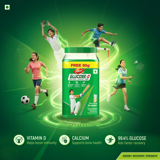 Dabur Glucose-D 500 Gm.