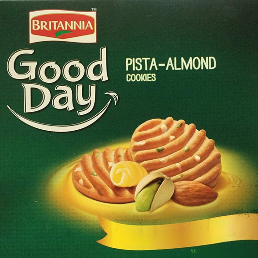 Britannia Good Day Pista Almond Biscuits (Family Pack)