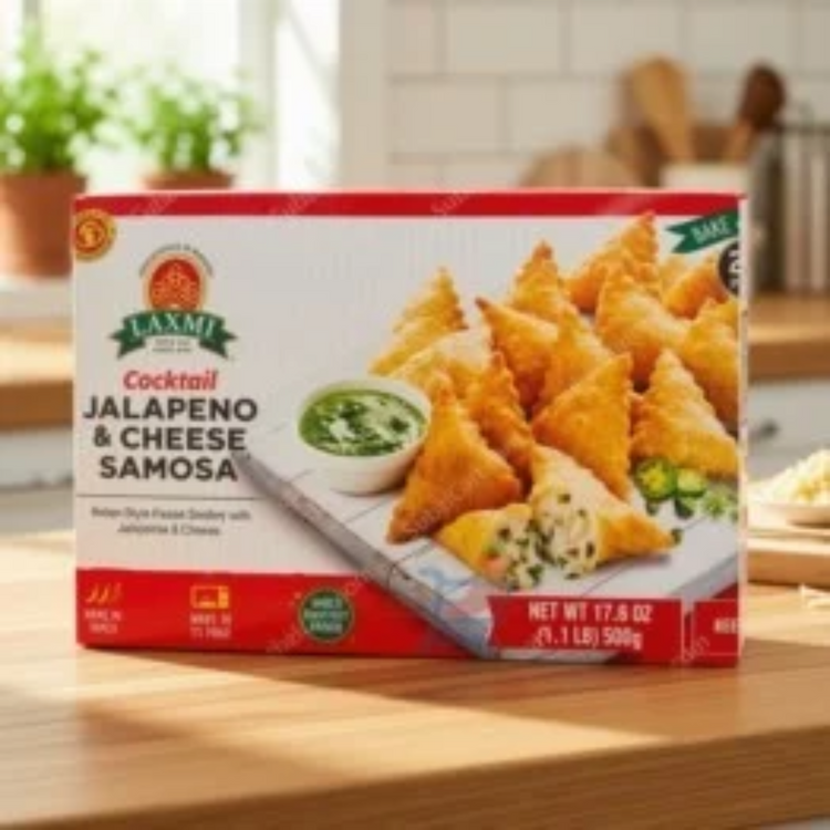 Laxmi Jalapeno & Cheese Samosa