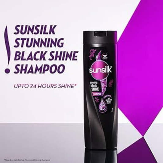 Sunsilk Black Shampoo 360 ml.