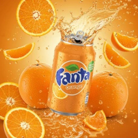 Fanta Orange (Can) 300 ml.
