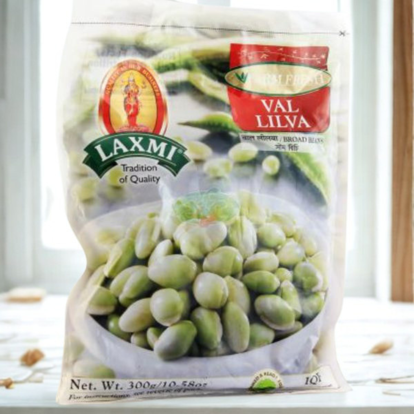 Laxmi Frozen Val Lilva 300 gm.