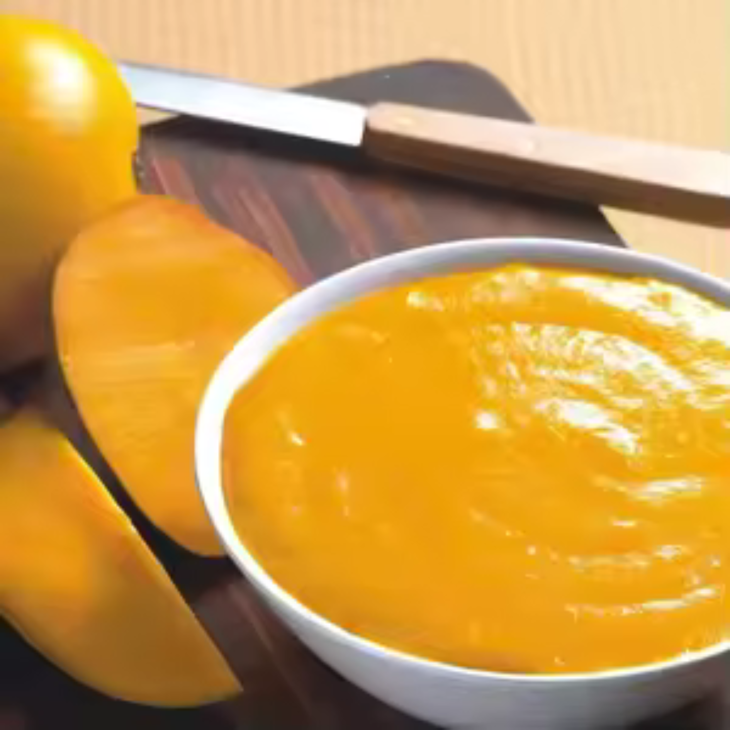 Deep IQF Mango Pulp 14 Oz.