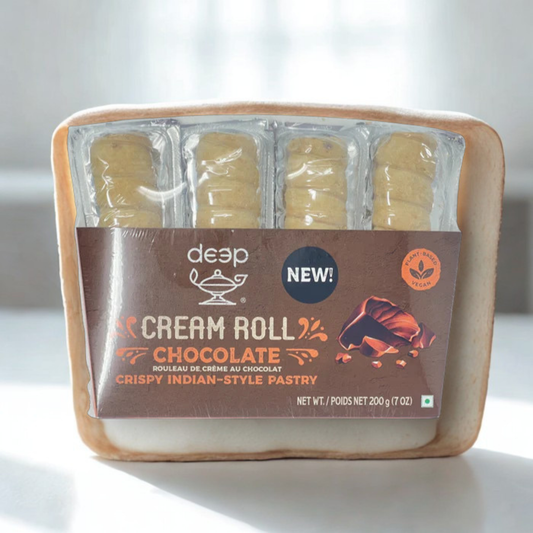 Deep Cream Roll (Chocolate) 4 Pc.