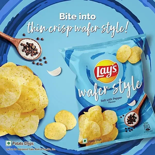 Lays Wafer Style (Salt & Pepper)