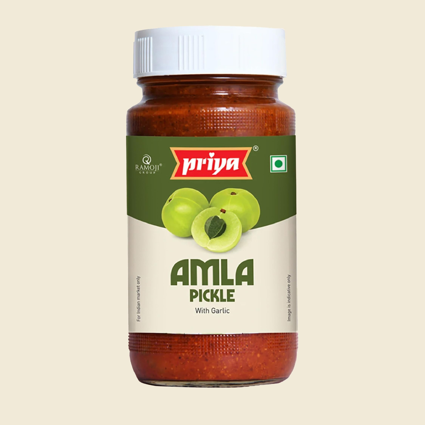 Priya Amla Pickle with Garlic 300 Gm.