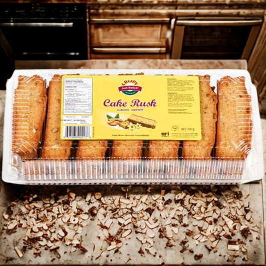 Crispy Almond Cake Rusk 19.4 Oz.