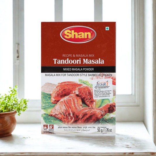 Shan Tandoori Chicken BBQ Masala 1.8 Oz.