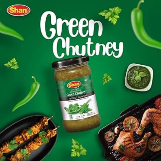 Shan Green Chutney 315 Gm.