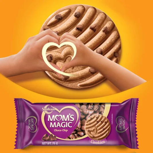 Sunfeast Mom's Magic Choco Chip Cookies 75 Gm.