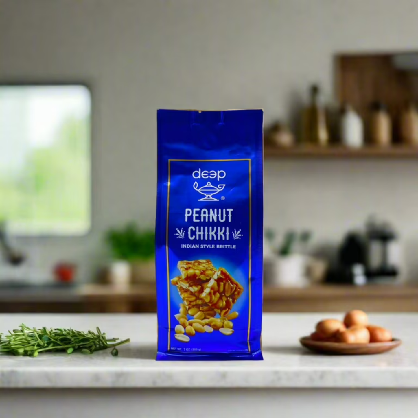 Deep Peanut Chikki 7 Oz.