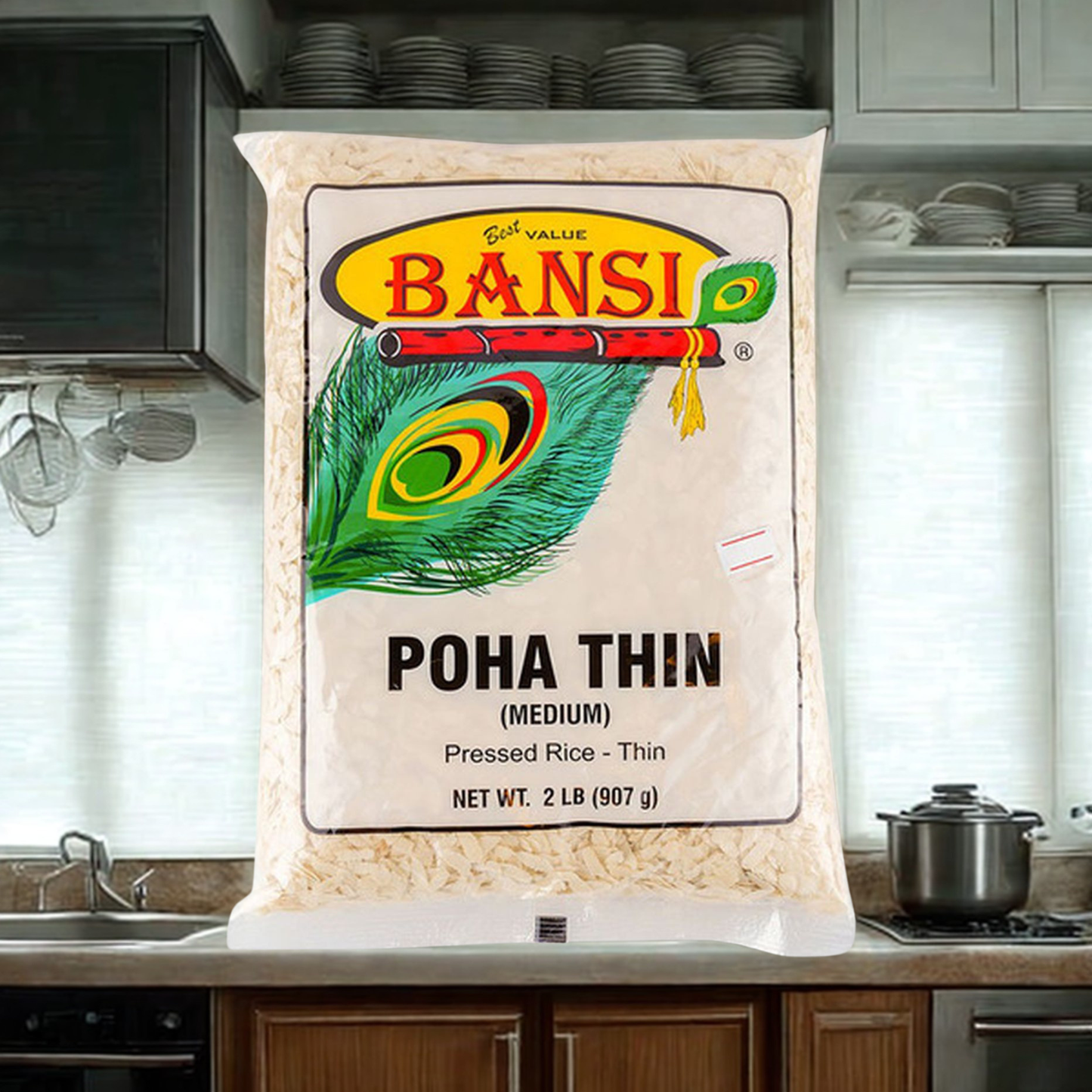 Bansi Poha Thin 2 Lb.