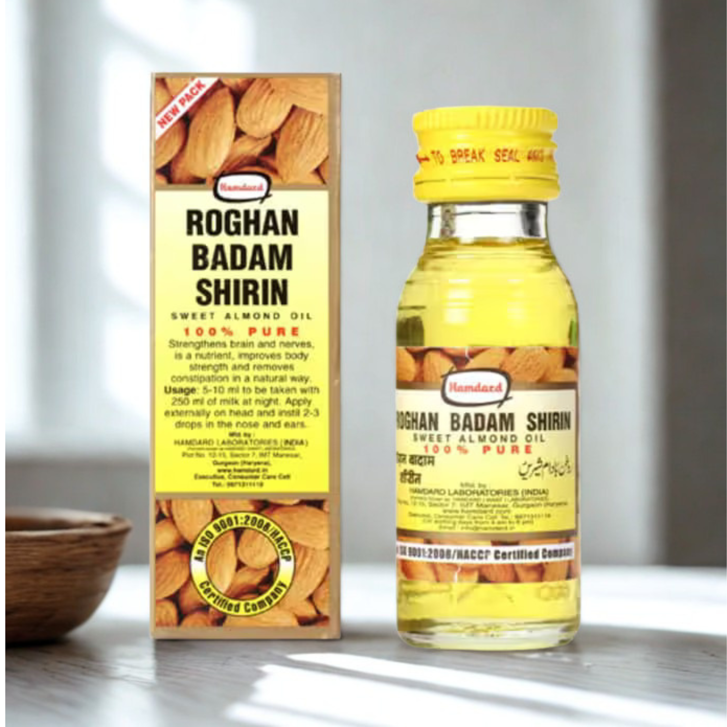 Hamdard Rogan Josh Almond Oil 200 ml.