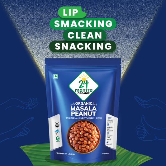 24 Mantra Organic Masala Peanut 150 Gm.