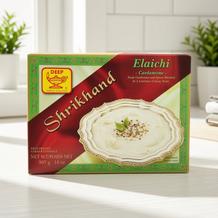 Deep Elaichi Shrikhand (Frozen) 14 Oz.