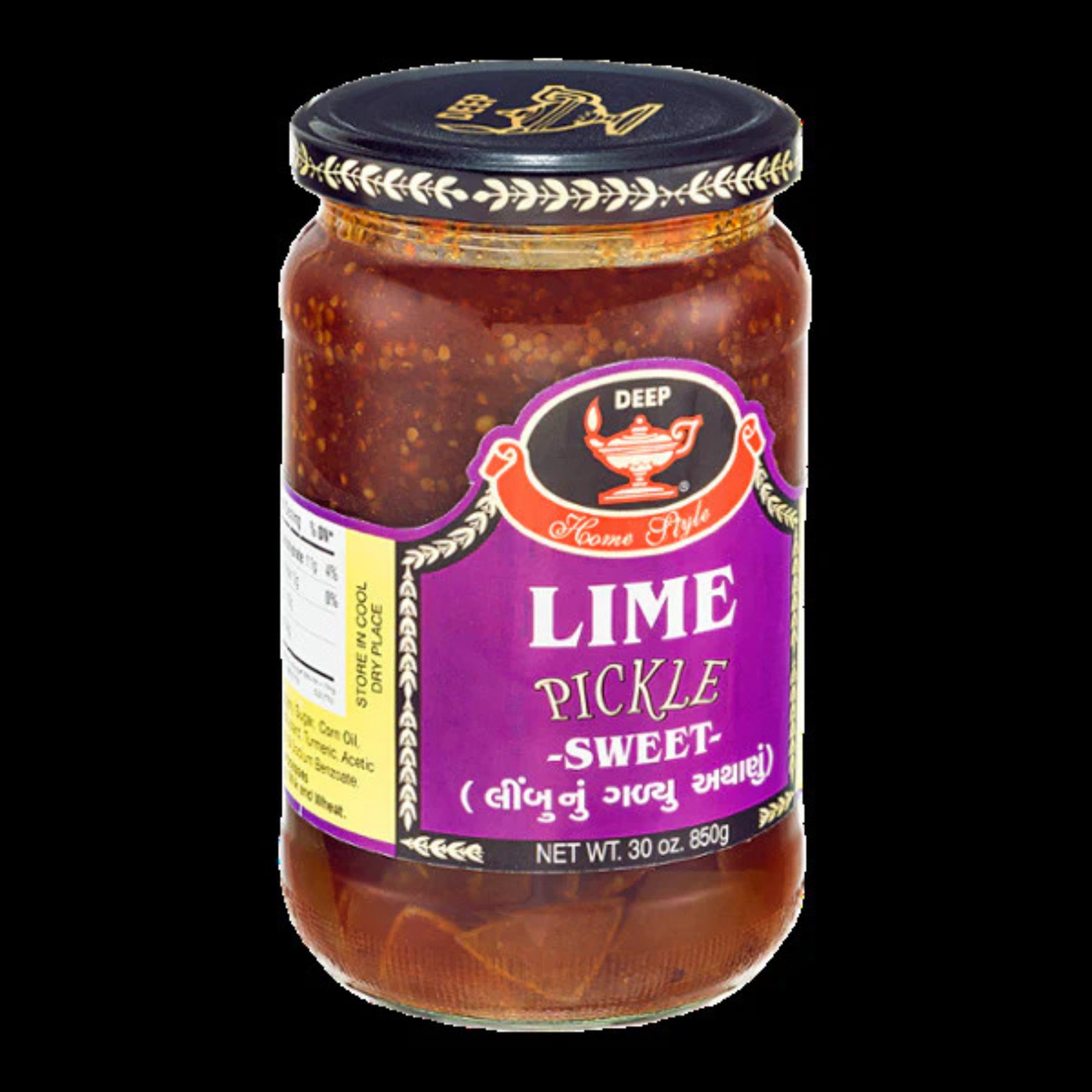 Deep Sweet Lime Pickle 12 Oz.