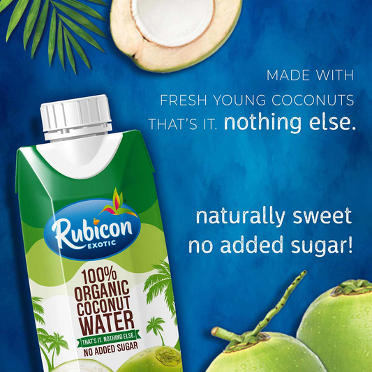 Rubicon Organic Coconut Water 330 ml.