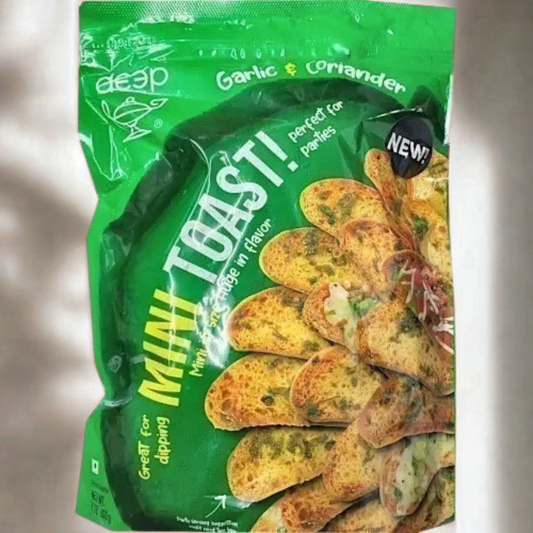 Deep Garlic & Coriander Mini Toast 7 Oz.