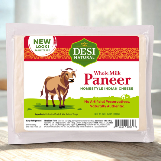 Desi Whole Milk Paneer 12 Oz.