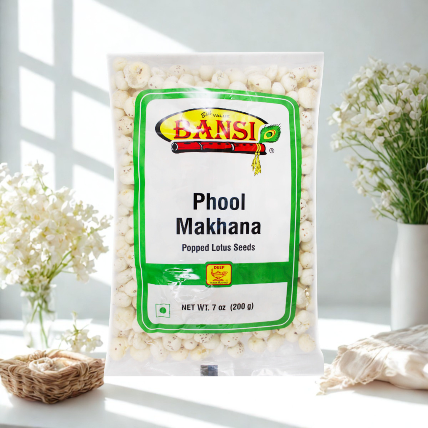 Bansi Phool Makhana 7 Oz.