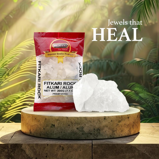 Hemani Phitkari Rock/Alum 200 Gm.