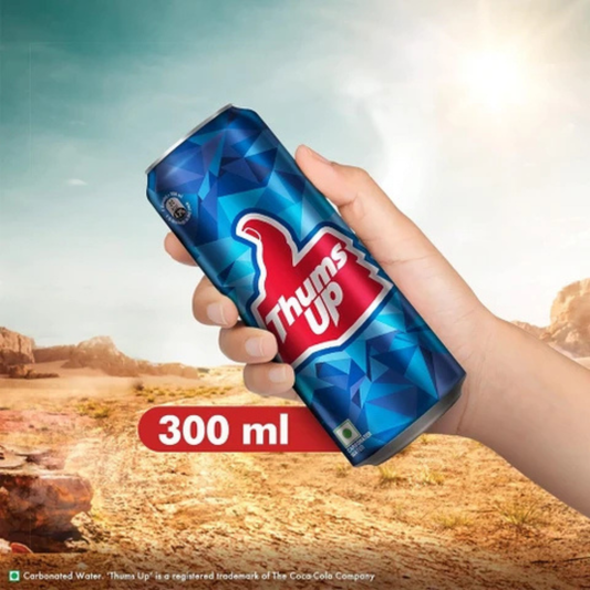 Thums Up Can 300 ml.