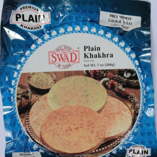 Swad Plain Khakhra 7 Oz.
