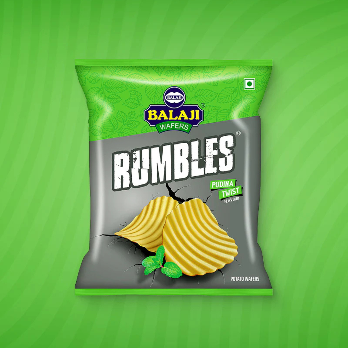 Balaji Rumbles Pudina Wafer 135 Gm.