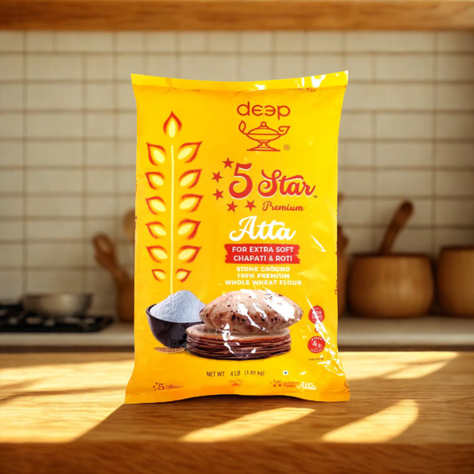 Deep 5 Star Premium Atta 4 Lb.