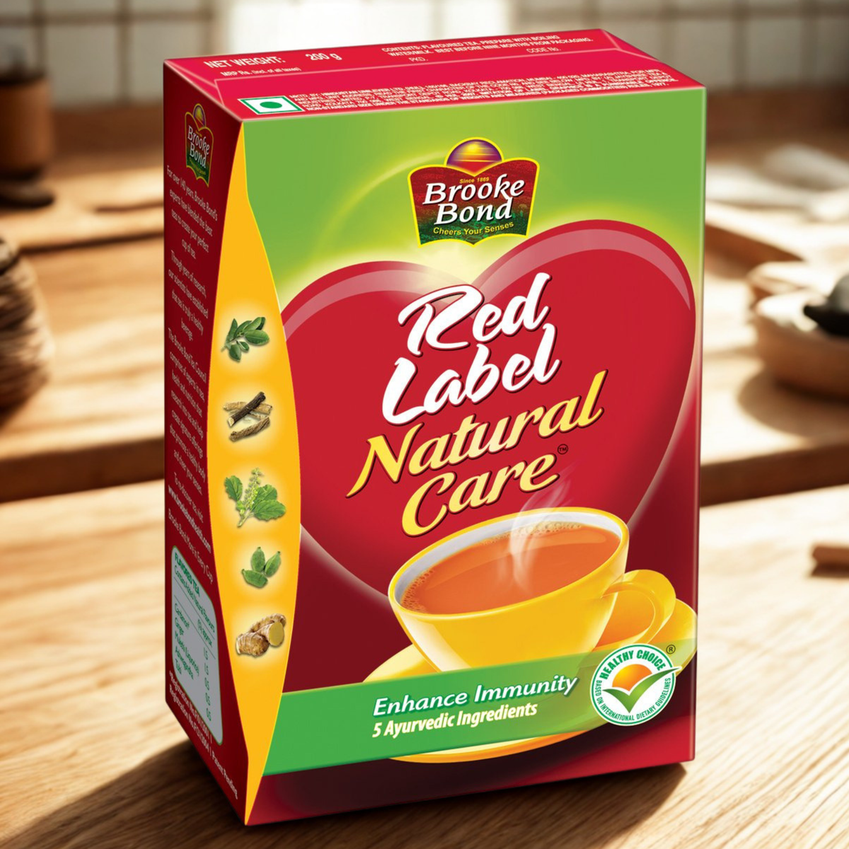 Brook Bond Red Label Natural 1 Kg.