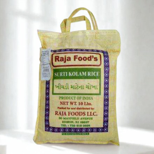 Raja Surti Kolam Rice 10 Lb.