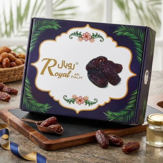 Royal Palm Ajwa Dates Jar 400 gm.