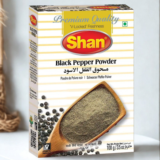 Shan Black Pepper Whole 100 Gm.