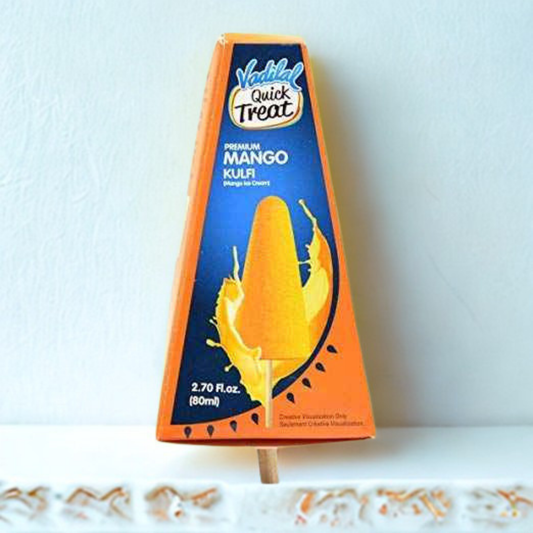 Vadilal Mango Kulfi  (6 in 1) (Cyl.) - (Family Pack)