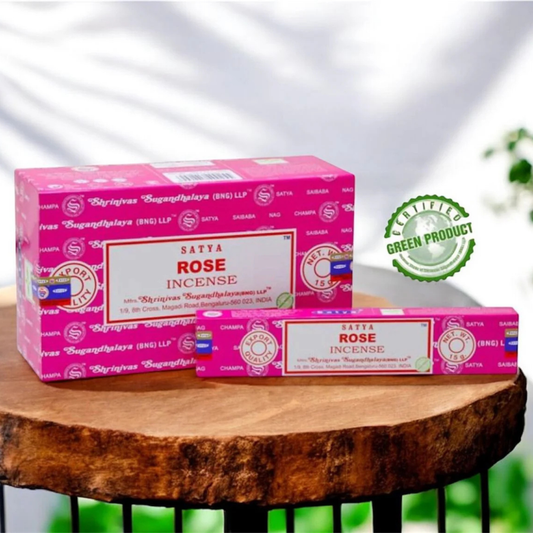 Satya Natural Rose Incense