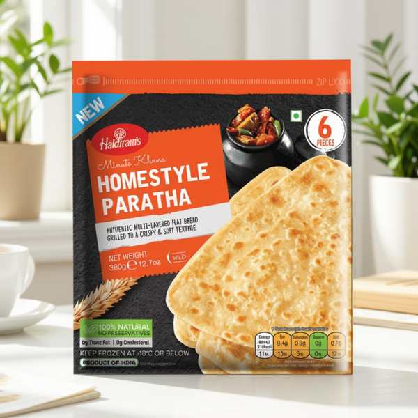 Haldiram Homestyle Paratha 6 - Pc.