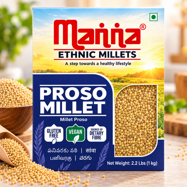 Manna Proso Millet 2.2 Lb.