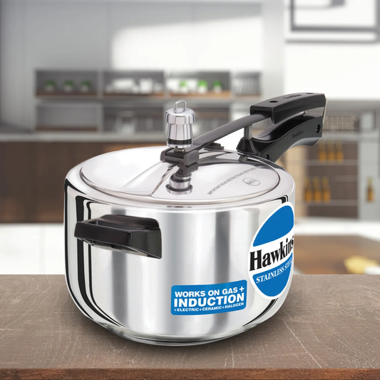 Hawkins Stainless Steel Cooker HSS40 - 4 Liter