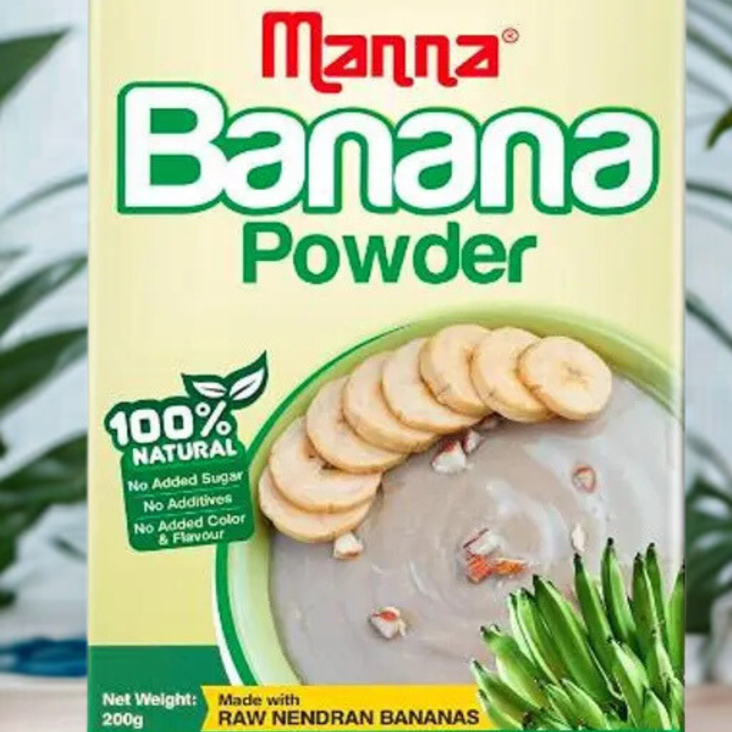 Manna Banana Rich Baby Food 7 Oz.