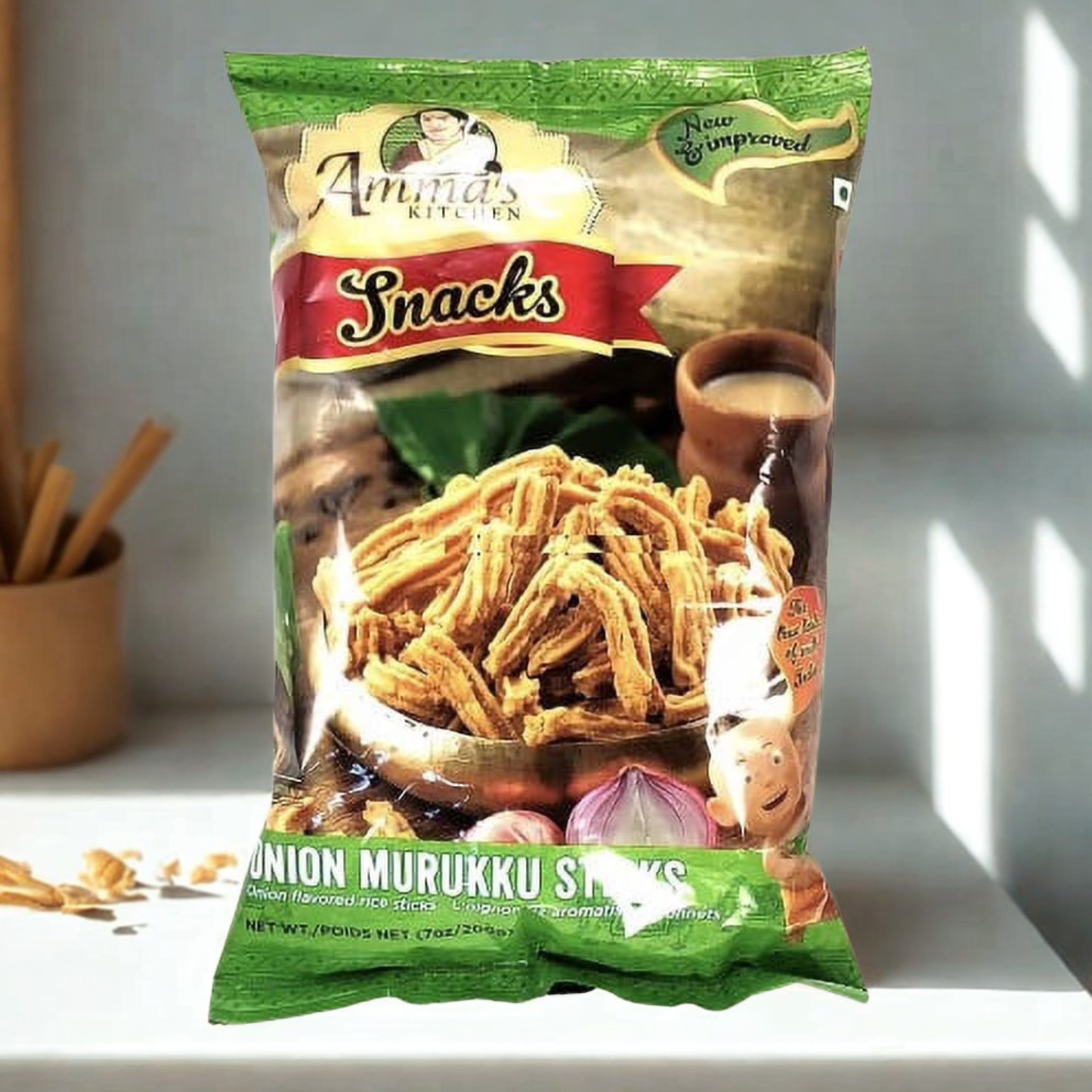 Amma's Onion Murukku 7 Oz.