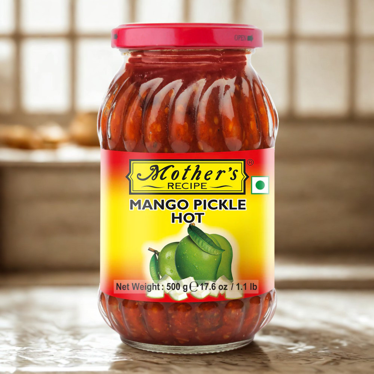Mother's Recipe Mango Hot Pickle 500 Gm.