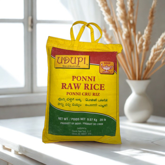 Udupi Ponni Raw Rice 20 Lb.