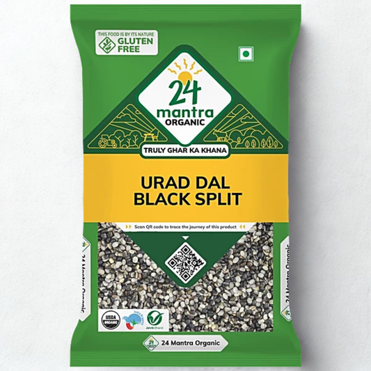 24 Mantra Organic Urad Split Dal 4 Lb.